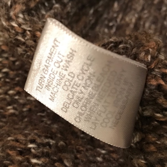 Avenue Cotton Blend Cable Net Open Sweater in brown - Picture 5 of 9